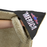 'MERICA Customized Hooded Blanket