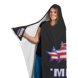 'MERICA Customized Hooded Blanket