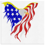 EAGLE FLAG - CANVAS ART