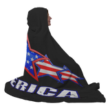 AMERICA  Customized Hooded Blanket
