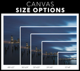 CALM SKYLINE - CANVAS ART