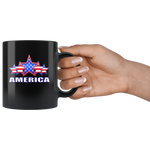 AMERICA "5 STAR" SALUTE COFFEE MUG