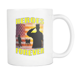 HEROES FOREVER COFFEE MUG