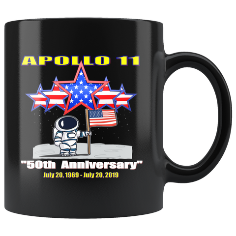 Apollo 11 "50th Anniversary" Moon Landing Coffee Mug