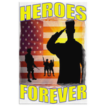 HEROES FOREVER - CANVAS ART