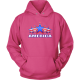 AMERICA "5 STAR" PATRIOTIC FLAG - WOMENS COLLECTION