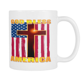 GOD BLESS AMERICA COFFEE MUG