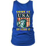 USA LOVE IT OR LEAVE IT  WOMENS TANK TOP
