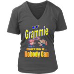 If Grammie Can't Do It... Nobody Can  Womens V-Neck