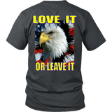 USA - LOVE IT OR LEAVE IT MENS T-SHIRT