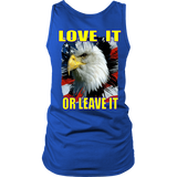 USA - LOVE IT OR LEAVE IT  WOMENS TANK TOP