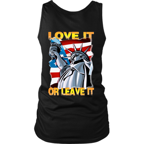 USA  - LOVE IT OR LEAVE IT  WOMENS TANK TOP