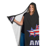 AMERICA  Customized Hooded Blanket