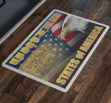 UNITED STATES of AMERICA "CUSTOMIZED" WE THE PEOPLE DOORMAT